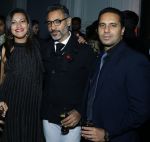Thenny Mejia + Nikhil Mehra + Shantanu Mehra at Cosmo + Tresemme Backstage party